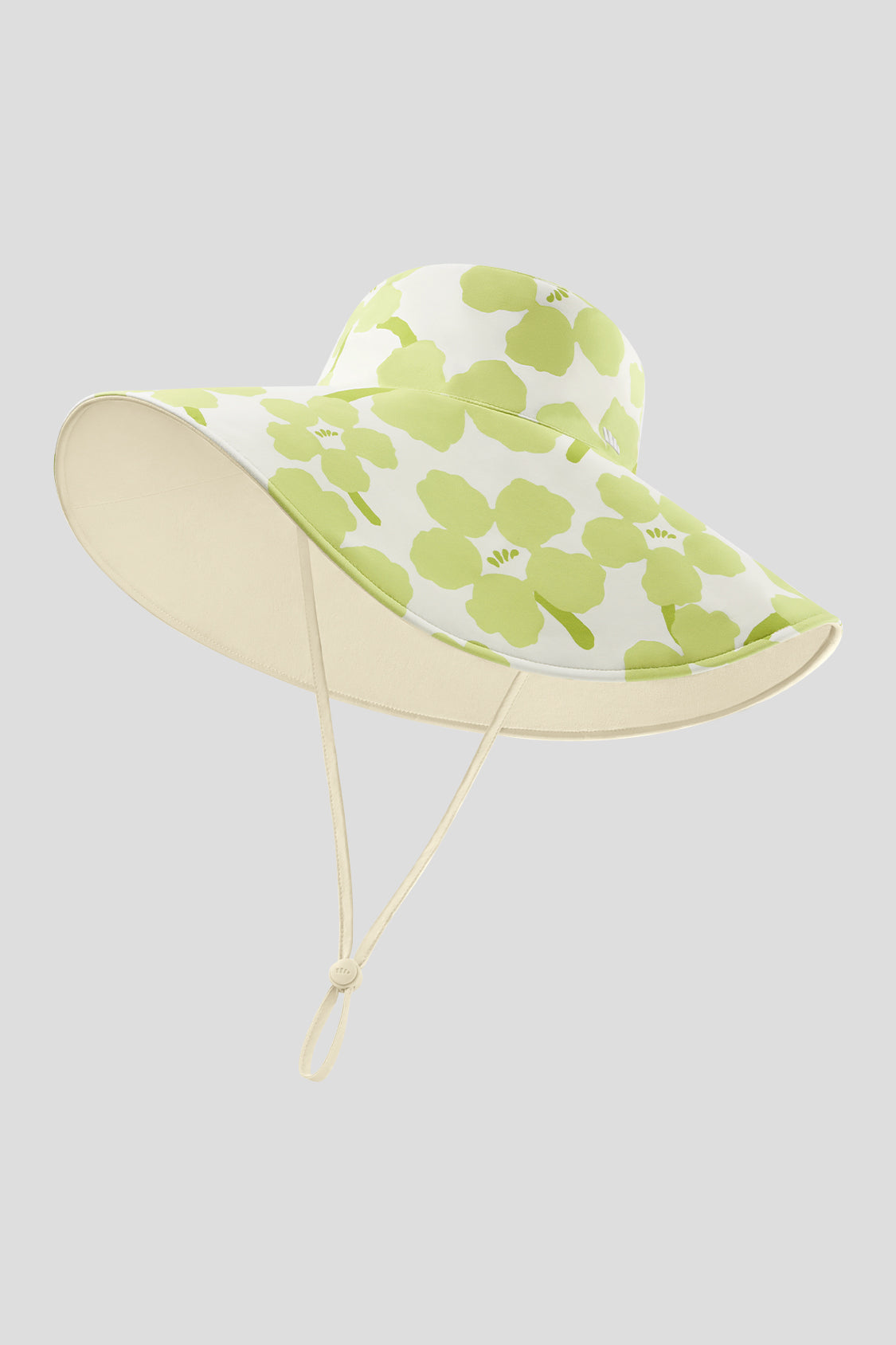 beneunder women's sun bucket hat upf50+ #color_spring wild flower - white