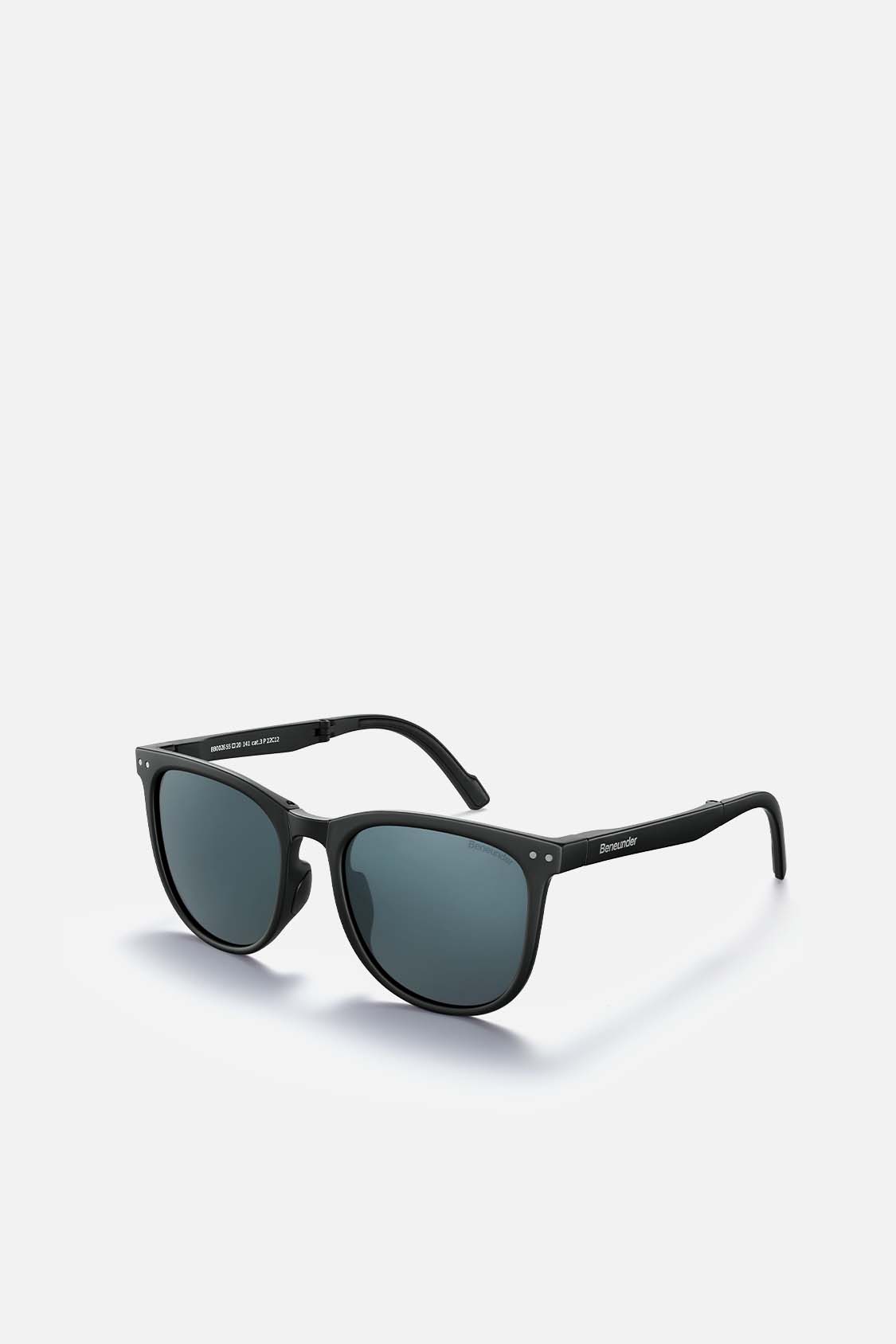 beneunder folding classic sunglasses uv400 #color_dawn black