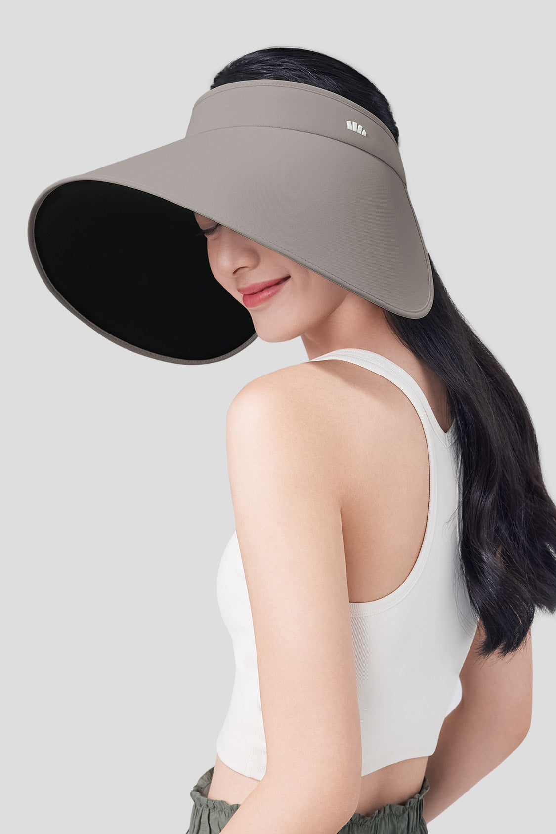 beneunder women's sun hats #color_deep mocha gray