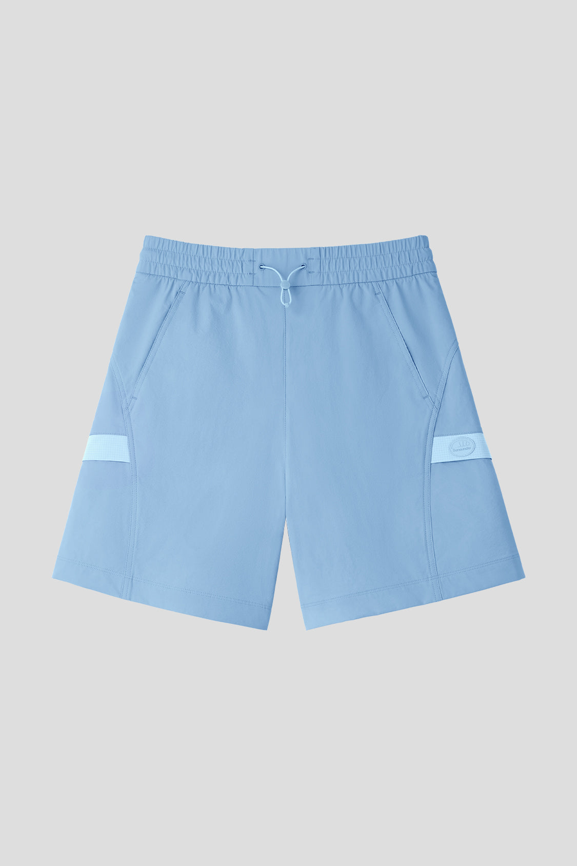 beneunder women's shorts #color_pine smoke blue
