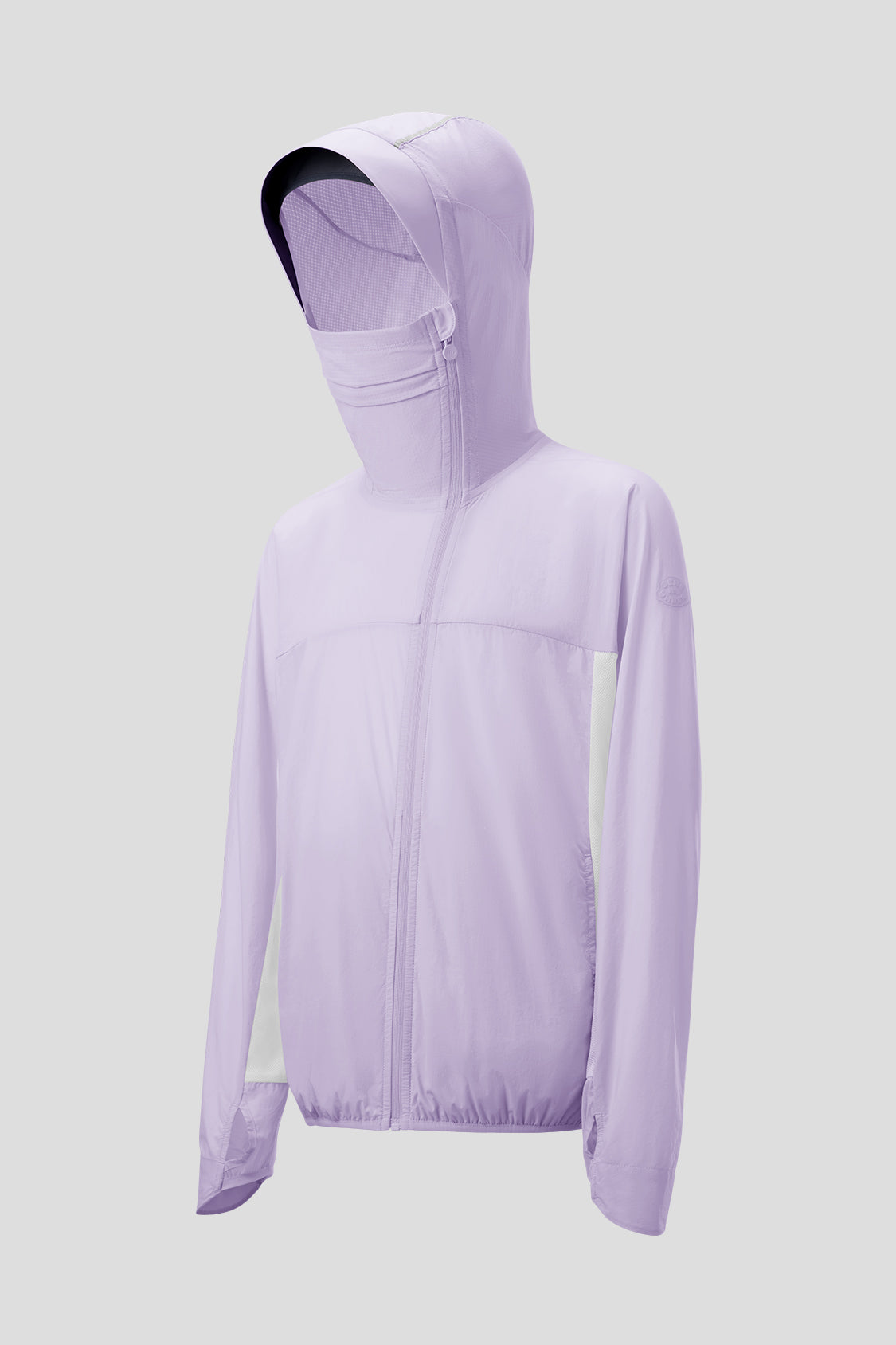 beneunder kid's sun protection jacket #color_soft smoke purple