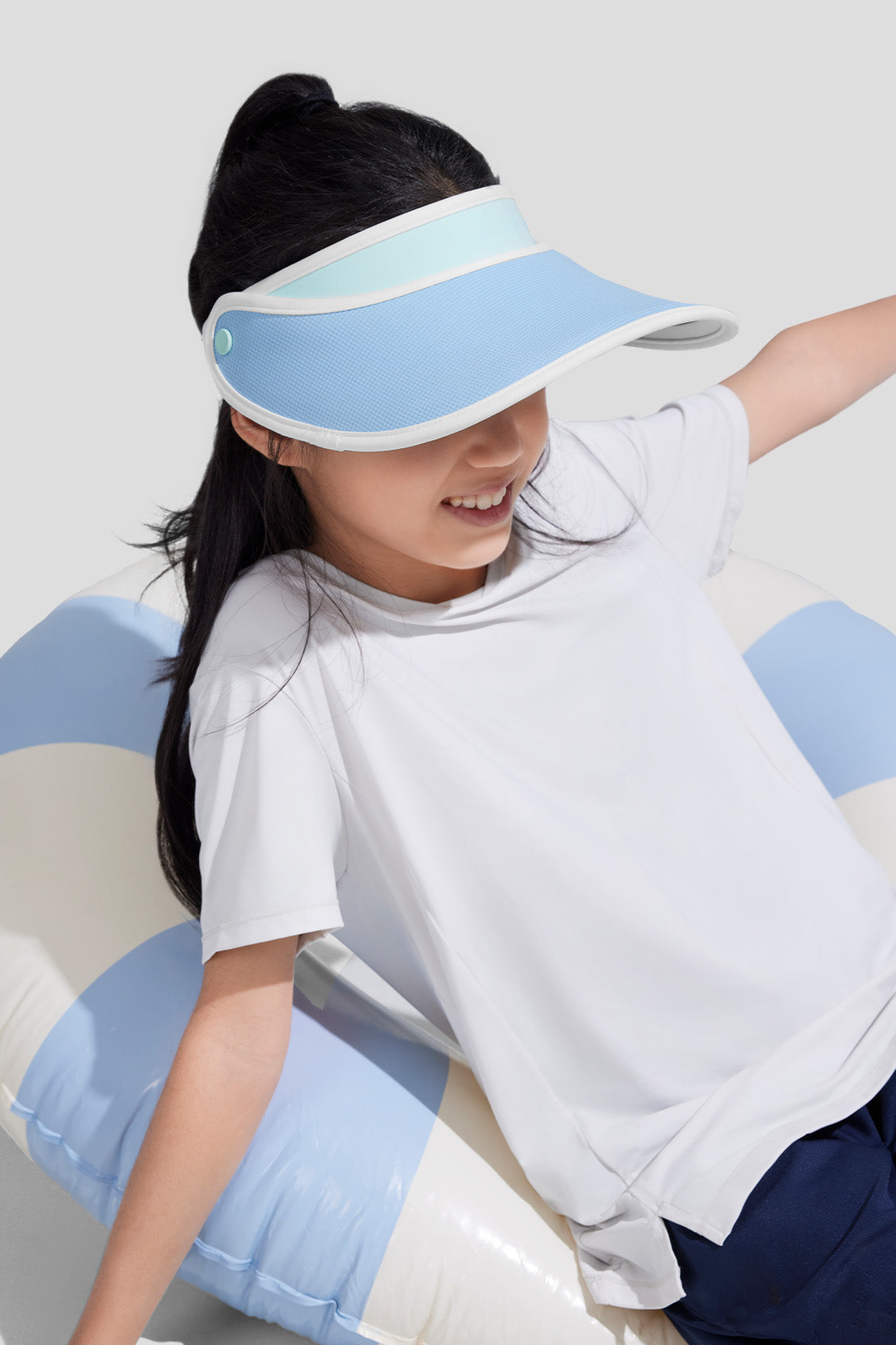 beneunder kids sun hats upf50+ #color_wave blue