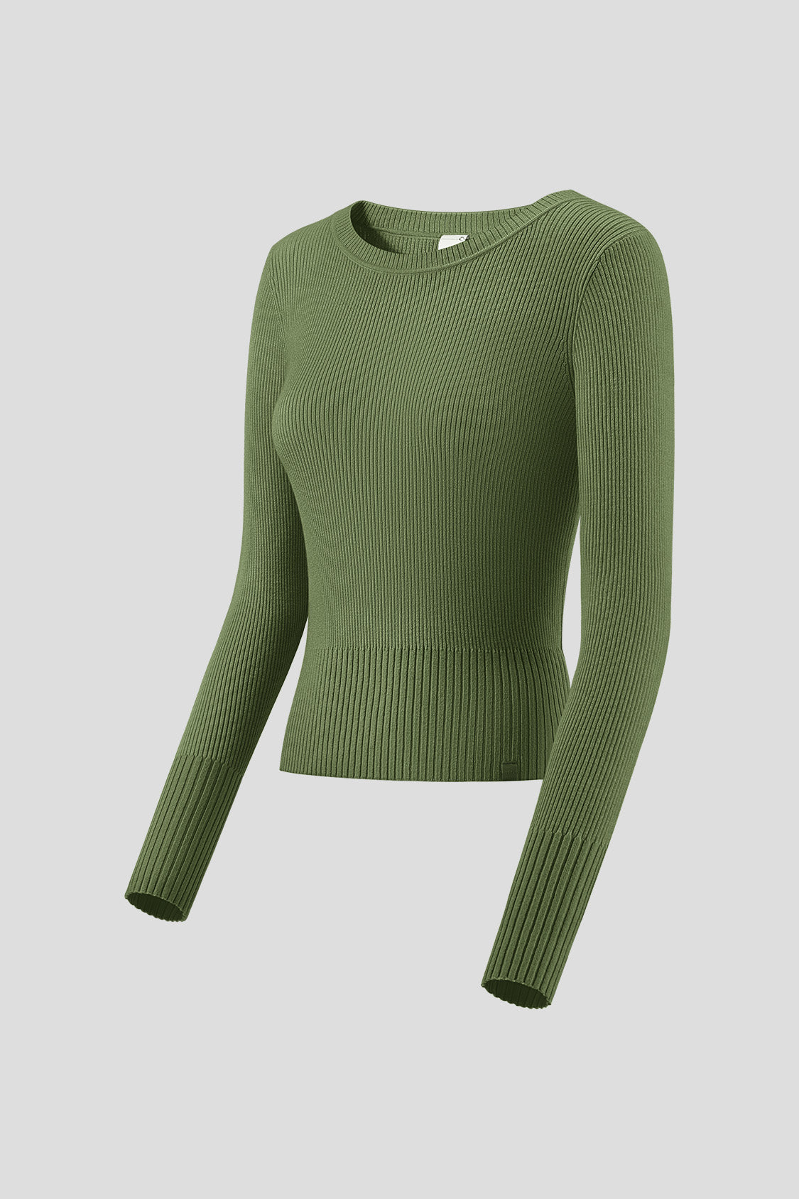 【New In】Women's Short-Length Tech Wool Long-Sleeve Sweater