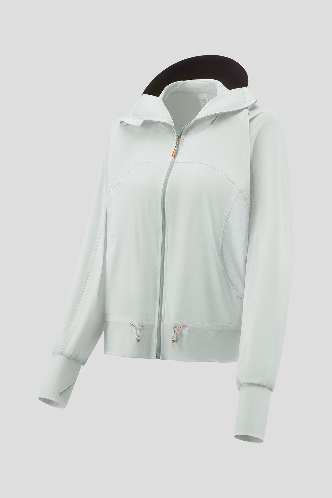 women's cooling athletics jacket beneunder yunzi upf50+ uv sun protection hoodie #color_galaxy grey