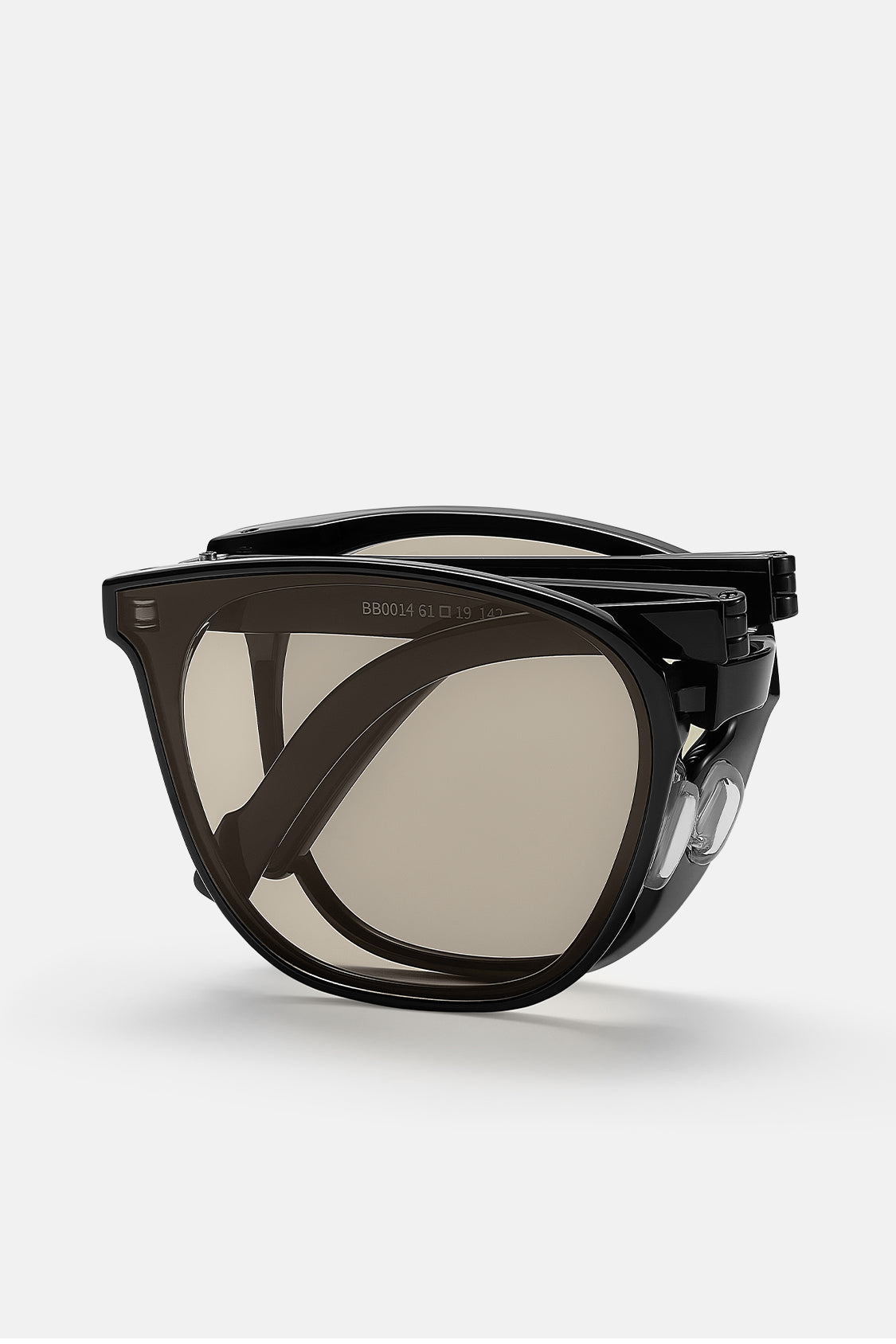 beneunder men's neonspace polarized folding sunglasses shades #color_black