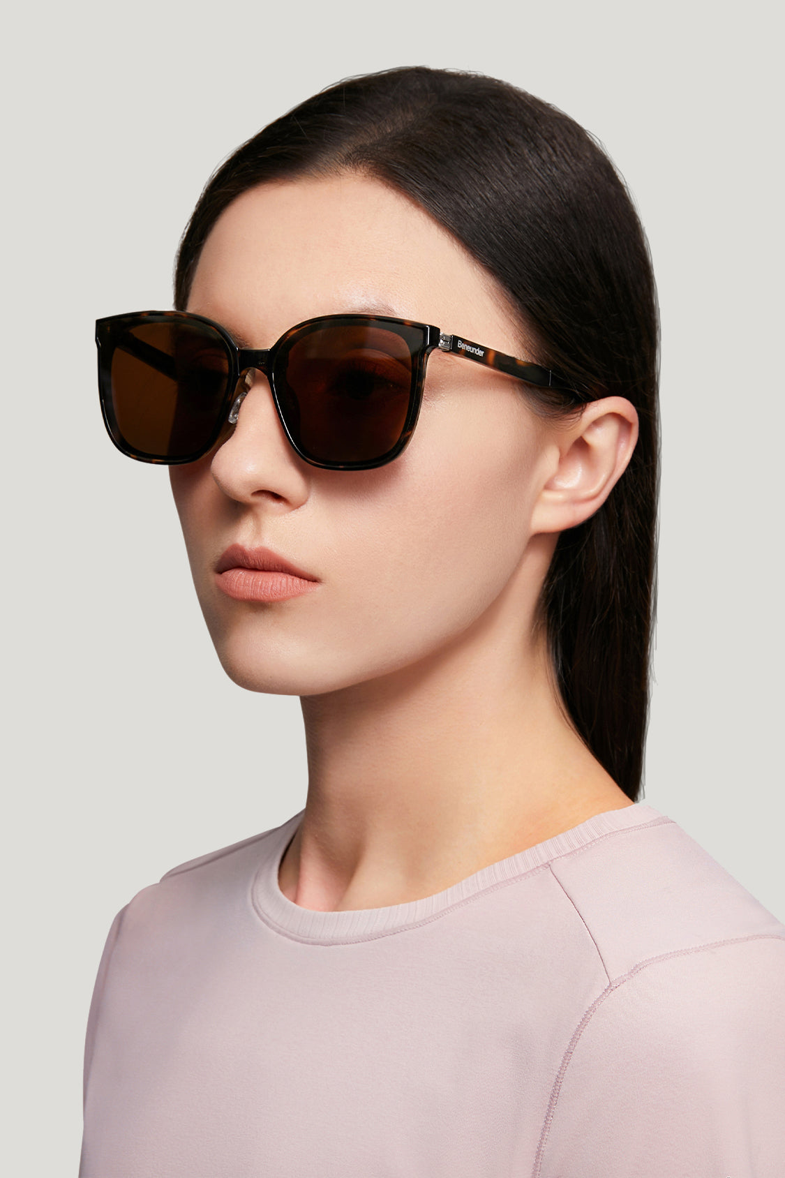 beneunder men's neonspace polarized folding sunglasses shades for women men #color_tortoiseshell tea