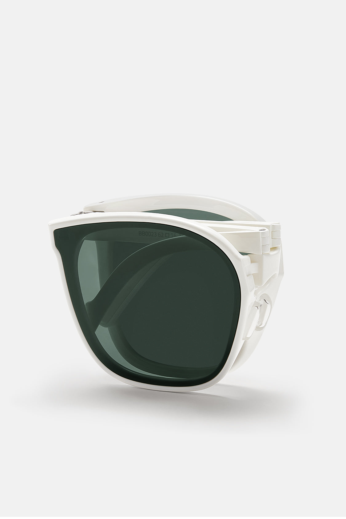 beneunder men's neonspace polarized folding sunglasses shades for women men #color_white