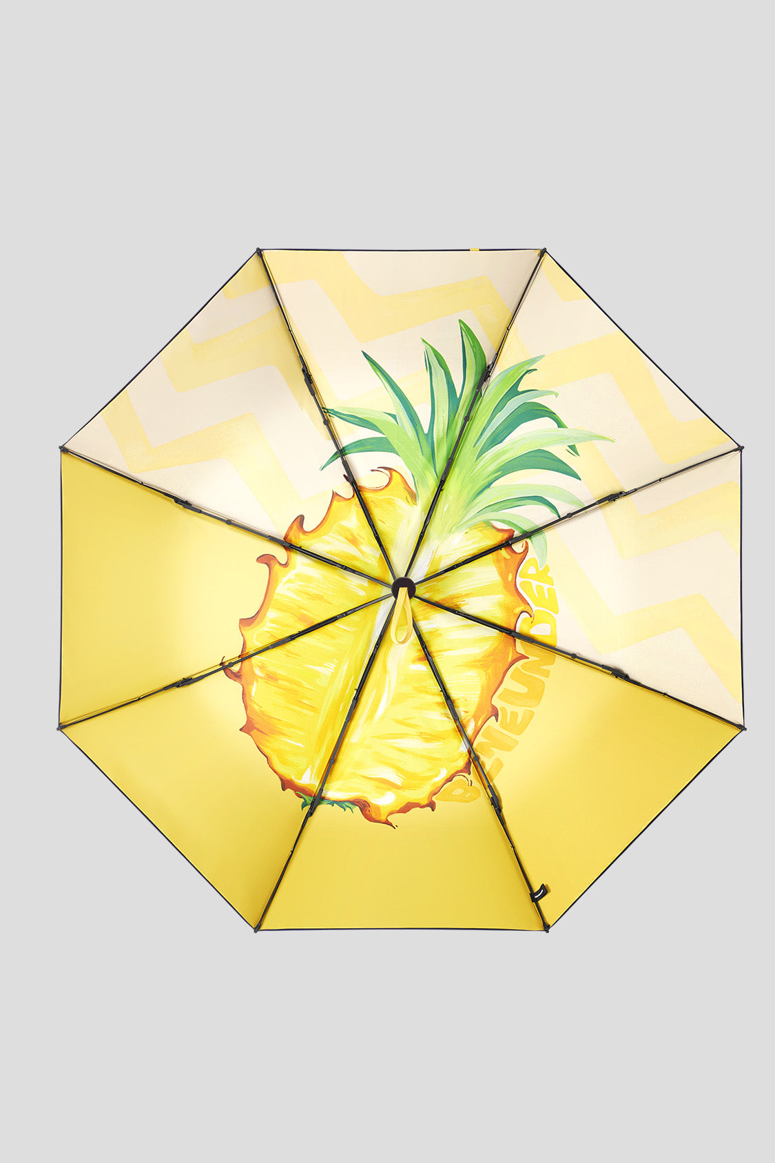 beneunder upf50+ uv sun protection all weather umbrella #color_fragrant pineapple