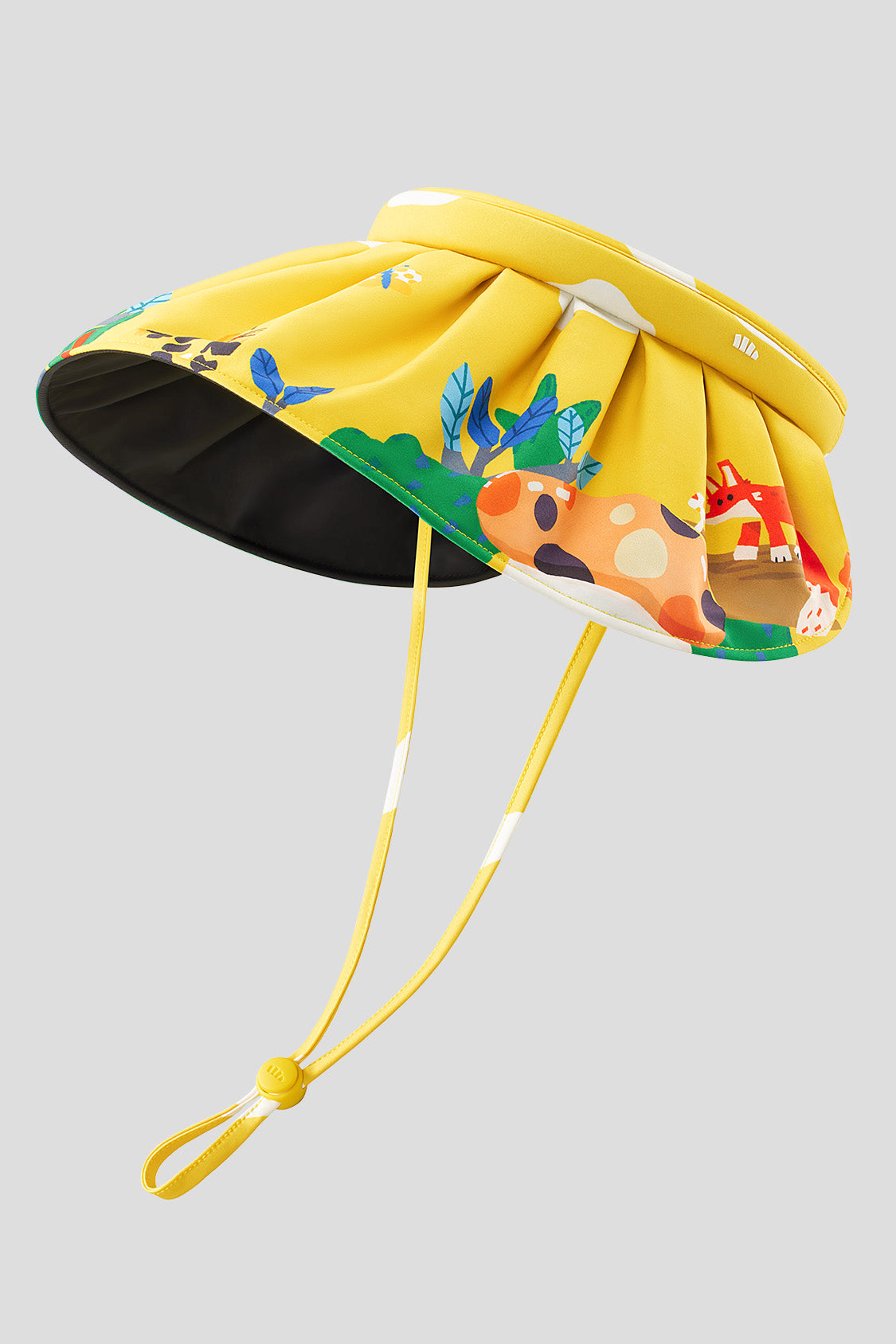 beneunder kids shell-style outdoor sun hat UPF50+ #color_mushroom cabin