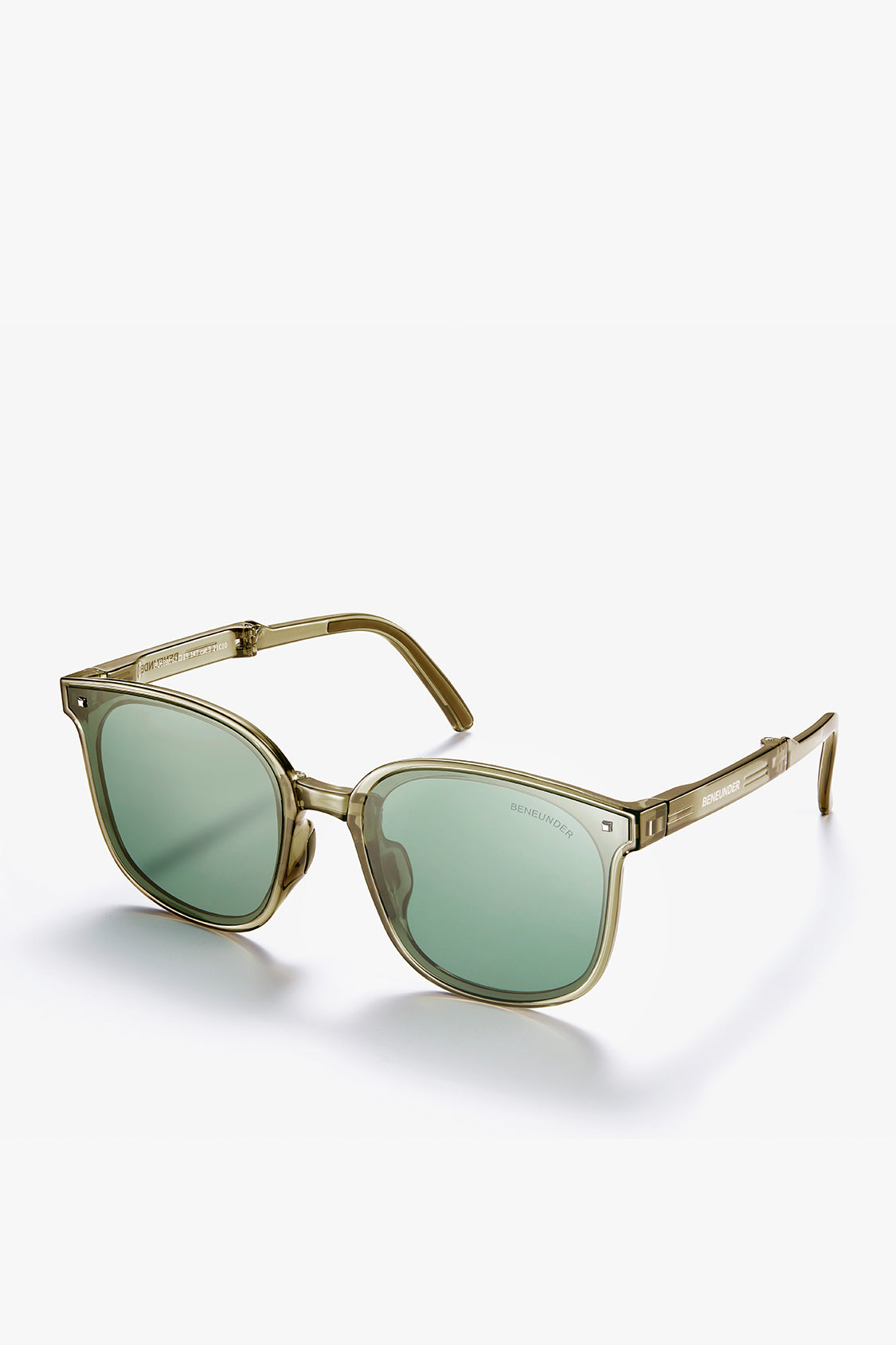 beneunder wild polarized folding sunglasses shades for women men #color_green
